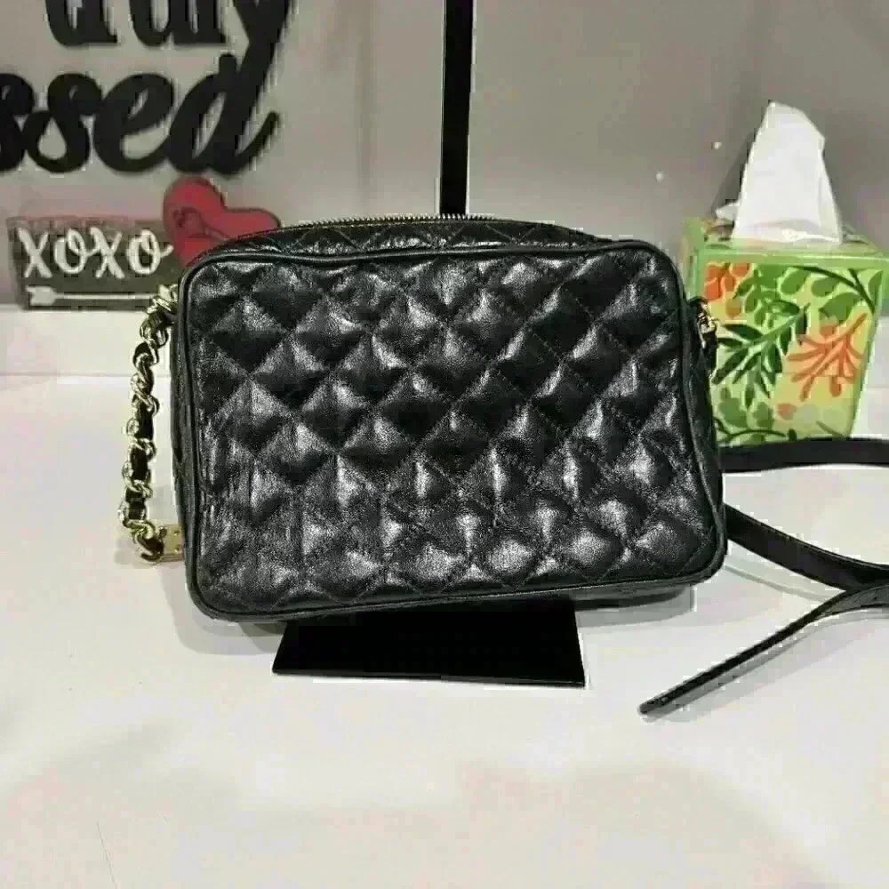 MICHAEL KORS Michael Kors Black Quilted Leather Large Sloan Shoulder Bag - Picture 4 of 4